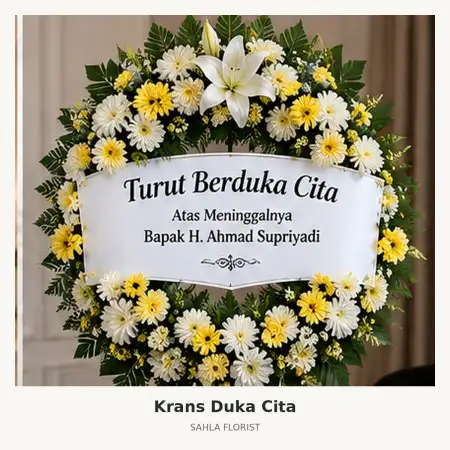 Krans Bunga Duka Labuhanbatu